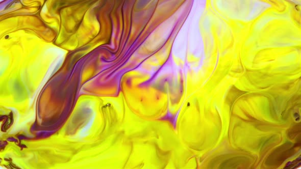 Abstract Colorful Sacral Liquid Waves Texture 951