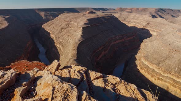 Goosenecks State Park Canyon River Time Lapse