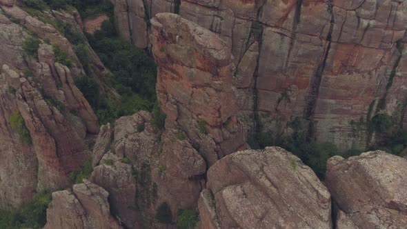 The Rocks of Belogradchik (Bulgaria)- Red Color Rock Sculptures Unesco World Heritage