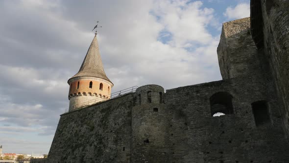 Tower behind walls 