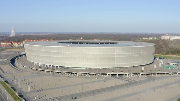 Football Stadium from above