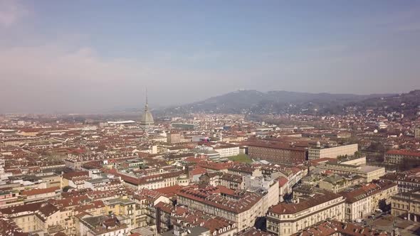 Aerial View of Turin