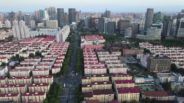 Aerial Residential Area, China