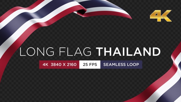 Long Flag Thailand