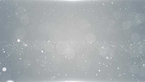 White Particles Background