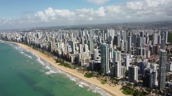 Coast city of Recife state Pernambuco. Brazilian Northeast