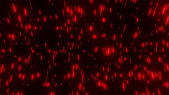 Flashing Dots Red Abstract Background