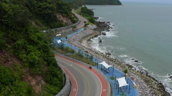 Noen Nangphaya Viewpoint in Rayong Thailand