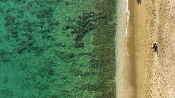 Sea Texture 4K Aerial View 4 K