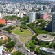 Acorianos Square, Monument (Porto Alegre, Rio Grande do Sul, Brazil) aerial view - VideoHive Item for Sale