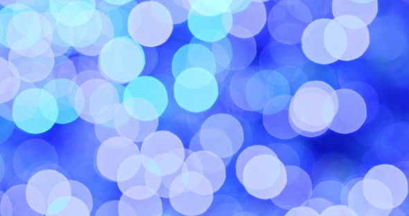 Blue Light Bokeh