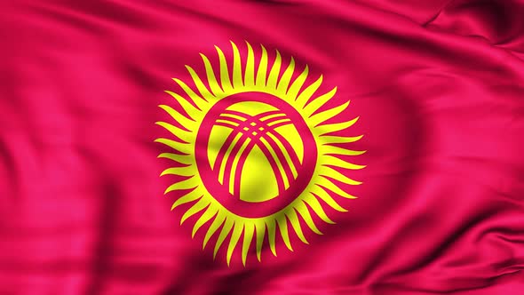 Kyrgyzstan Flag