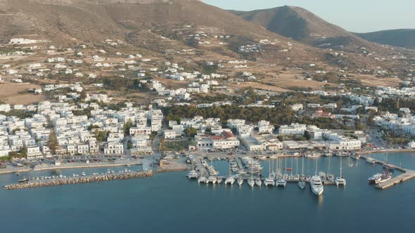 Paros, Parikia island capital city