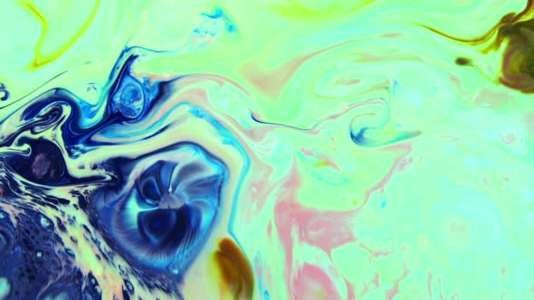 Color Explosion Abstract Art Painting alt