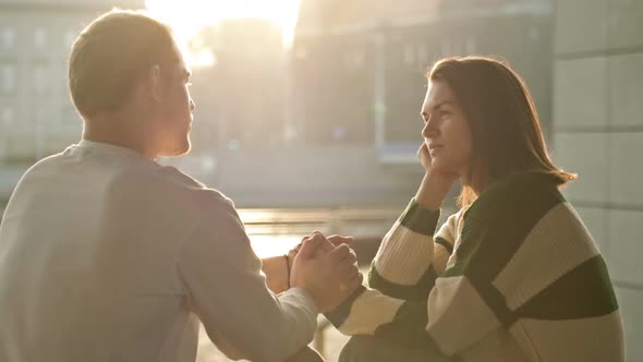 Romantic Date on the Waterfront