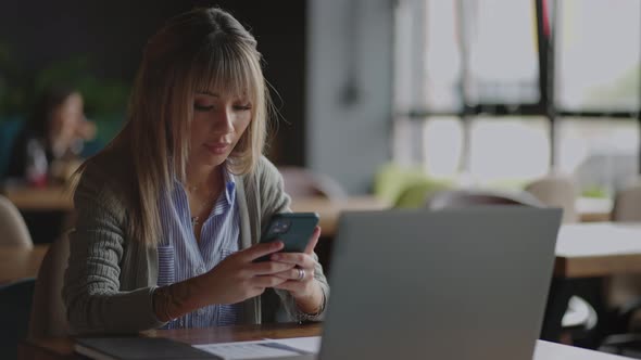 Investor Checking Stock Market Data On Screen Mobile Phone