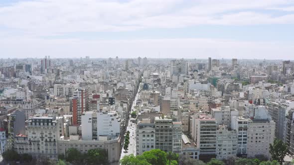 Aerial View Buenos Aires Argentina