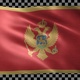 Montenegro waving flag looped - VideoHive Item for Sale