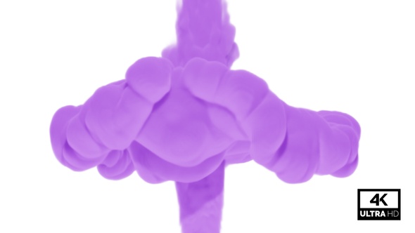 Soft Purple Smoke Collision