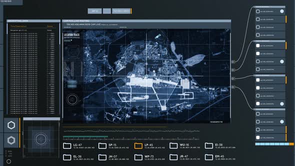 Interface Data Of Tracking Program Easily Observed Available Air Base In Germany