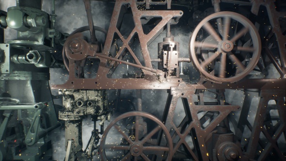 Smoky And Sparkling Vintage Mechanisms alt