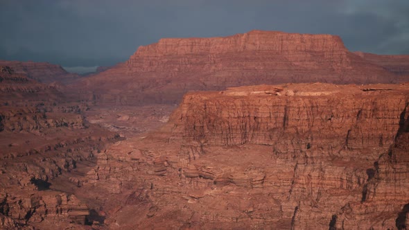 Grand Canyon in Arizona at Sunny Day