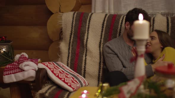 Couple spending Christmas time alt