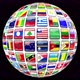 Nations Globe 4K Looped - VideoHive Item for Sale