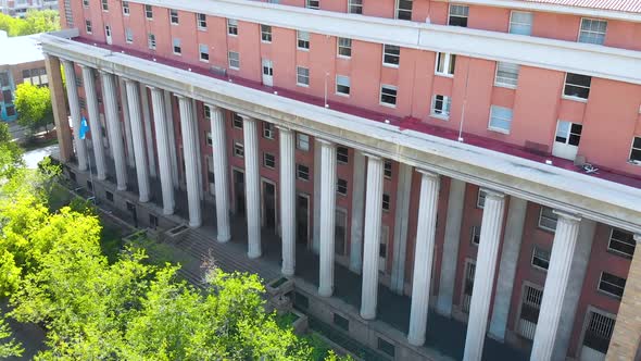 Judiciary Province of Mendoza Courthouse Park Civic Center Argentina aerial view