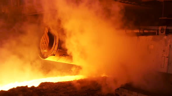 Heavy Industry And Metallurgical Plant Of Steel Production