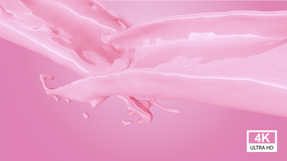 Strawberry Shake Collision 4K