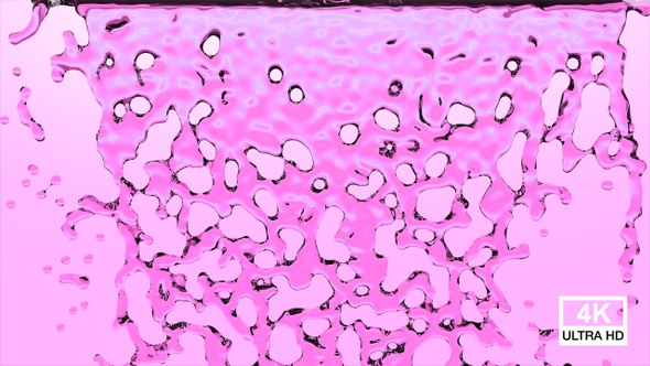 Fountain Of Pink Water 4K alt