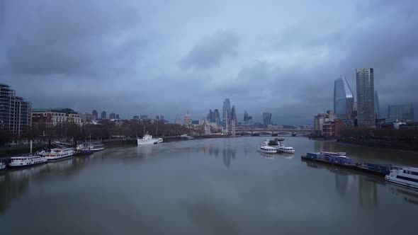 London on Winter