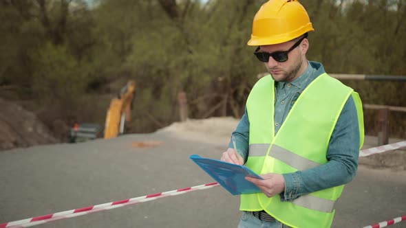 Reconstructed Construction Renovation Road Surface