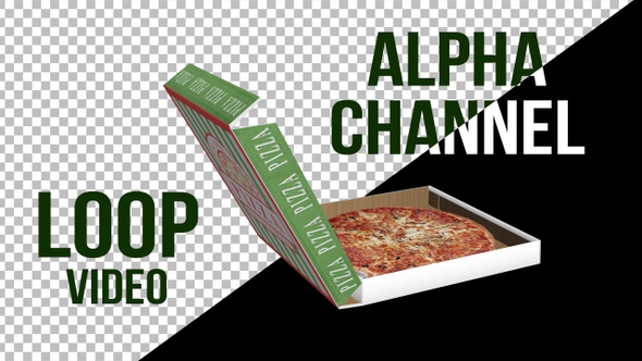 Pizza Box 3d