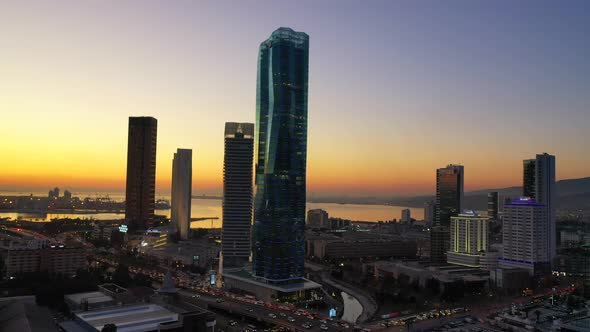 Izmir skyline