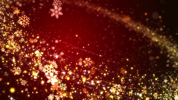Christmas Particle Background alt
