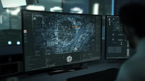 Spy Uses Secret Detection Scan Program To Discover Position Of Vehicle alt