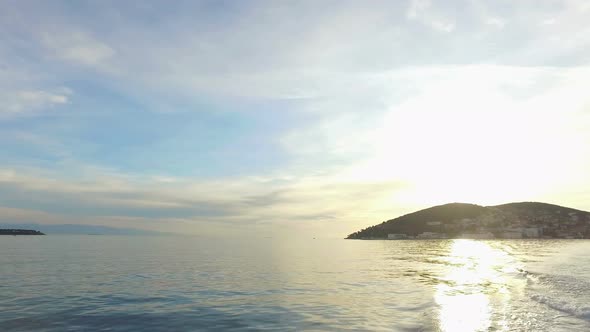 View of rural Princes Island of Burgazada. Istanbul, Turkey. 4K.