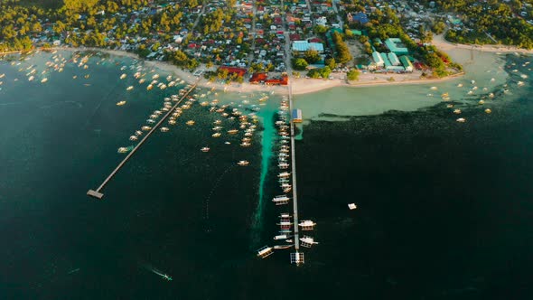 City General Luna on the Coast of Siargao Island