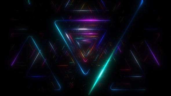 4k Triangle Vj Tunnel alt
