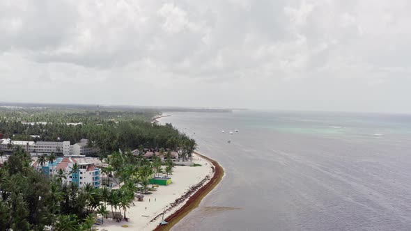 Aerial View Dominican Republic