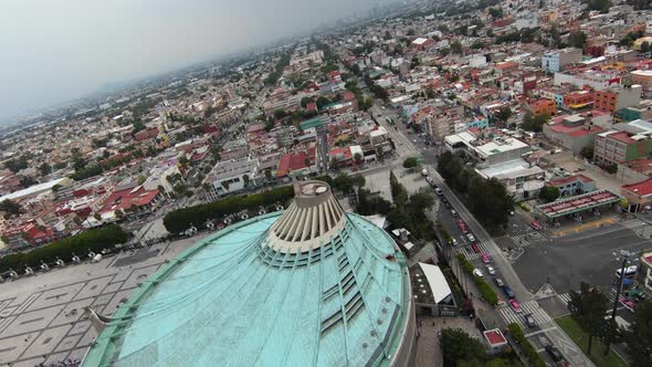 Basilica De Guadalupe in Mexico City
