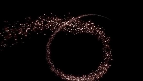 Fireworks Of Magic Particles
