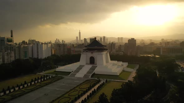Chiang Kai Shek Memorial hall in Taipei City, Taiwan.