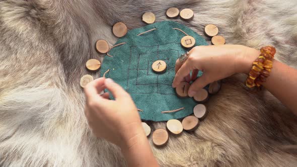 Handmade Runes for Fortunetelling