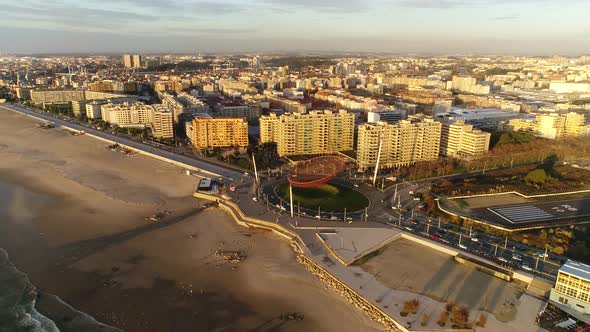 Matosinhos Aerial View, Portugal