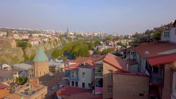 Tbilisi is the capital of the country of Georgia. Its cobblestoned old town reflects a long, complic
