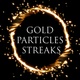 Gold Particles Streaks - VideoHive Item for Sale