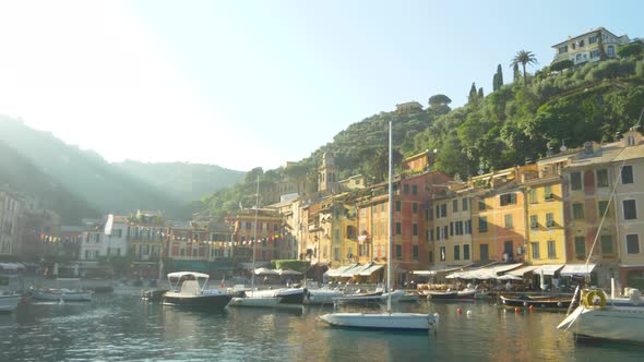 Portofino, Italy, a luxury travel destination resort town in Europe